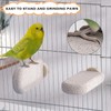 TkoYuHm 4pcs Bird Perch Stands Foot Claws Trimmer Beak Grinding