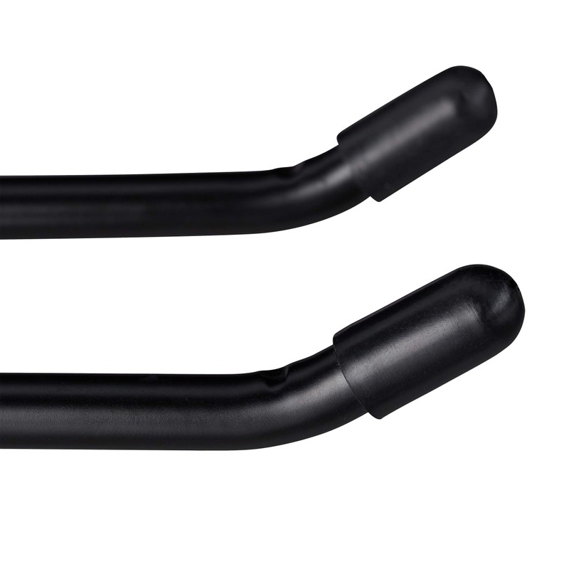 Relaxdays 2 x Tool Holder Wall Mount, Double Hook, Broom
