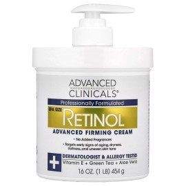 Retinol, crema reafirmante avanzada, 16 oz (454 g)