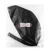 Cabilock 2pcs Black Tie Back Working Caps Adjustable Hats Chef