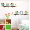 DaraBaby Vinil Decorativo De Búho Para Pared De Niños
