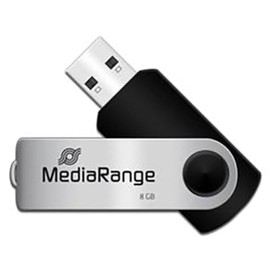 MediaRange Neutral USB Flash Drive 8 GB USB Stick
