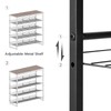 HOOBRO Shoe Rack, 5 Tier Shoe Organizer for Front Door
