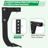 Garvee Hitch Mounted Ripper, 18'' Shank Middle Buster Plow for