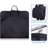 MISSLO 43" Gusseted Hanging Garment Bags for Storage and Travel,