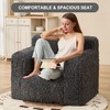 Hobestluk Bean Bag Chair Bean Bag Sofa with Fluffy Cover