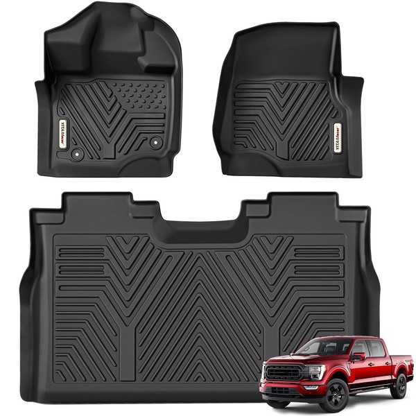 YITAMOTOR YITAMOTOR Floor Mats Fit for Ford F-150/F150 Lightning SuperCrew