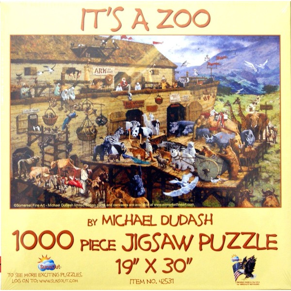 It's a Zoo 1000 pc Jigsaw Puzzle