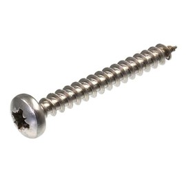 SECCARO Chipboard Screws 6 x 50 mm Stainless Steel V2A VA A2 Fully Threaded Wood Screw Phillips / PZ (Pack of 100)