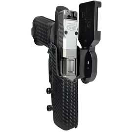 Pro Heavy Duty Competition Holster fits Bul Armory Axe FS Hatchet (Right-Hand Draw, Black/Carbon Fiber)