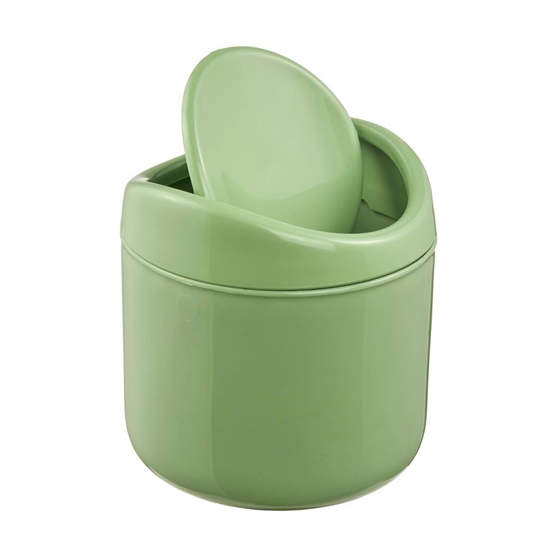 keeeper 1.3 Litre Organic Swing Top Waste Bin with Lid,