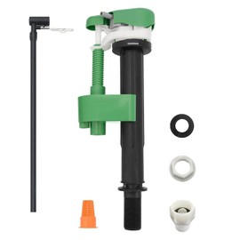 válvula de llenado de inodoro, compatible con TOTO, válvula de suministro clásica con conexión G3/4, incluye adaptador G1/2, filtro y tubo de suministro, repuesto para baño