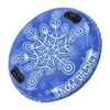 Snow Tube with Handle PVC 450lbs Load Bearing Blue White