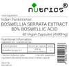 Nutrics® Boswellia Serrata 15:1 4500mg Extract V Capsules- Indian Frankincense