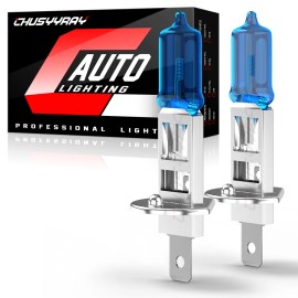 CHUSYYRAY H1 Halogen Headlights Bulb High Beam 55W 4000LM Super Bright Halogen Series