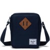 Herschel Unisex's Heritage Crossbody Bags, Navy, Standard-2.5L