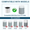 HOSECES 511i MAX Filter Replacement F5MAX Compatible with BLUEAIR Blue