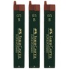 Faber-Castell Super Polymer Fine Leads (0.5 B, Quantity 3)