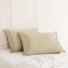 Royal Comfort Pillowcase Set Mulberry Silk Breathable Ultra Soft For