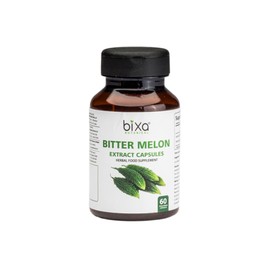 Bixa Botanical Bitter Melon Extract 5% Bitters| Normal Blood Levels | Skin & Blood Oxygenation | 60 Veg Capsules(450mg)