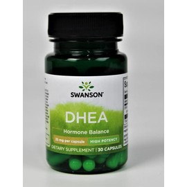 Swanson Dhea 25 Milligrams 30 Capsules