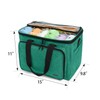 Teamoy Knitting Bag, Yarn Tote Organizer with Inner Divider (Sewn