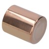 Round Pen Holder Stainless Steel Vase Cosmetic Brush Container Desktop