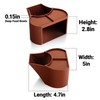 Hermit Crab Hideout with Dual Food Bowls, 2-in-1 Cave Shelter