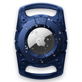 Waterproof Pet Airtag Dog Collar Holder Airtag Keyring, Anti-lost Shock Resistant Air Tag Holder Hard TPU Full Protection Airtag Dog Collar Case for Key, Backpack,Luggage,Cat,Dog Gps Tracker