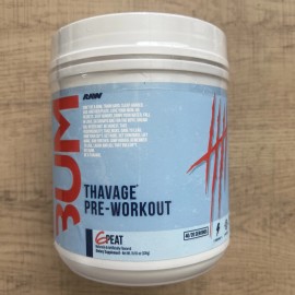 RAW x BUM Thavage Pre-Workout - 18.55oz 5PEAT Chris Bumstead 03/2027