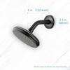 OFFO Shower Arm with Flange, 6 Inches Oil Rubbed Bronze