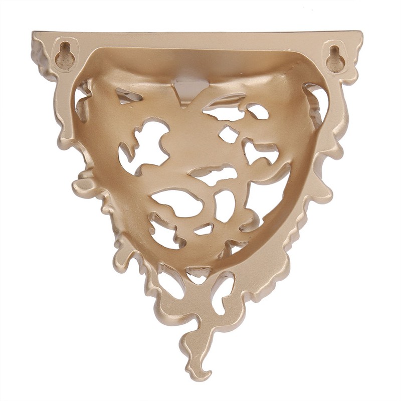 Wall Hanging Storage Rack European Hollow Style Shelf Wall Decoration