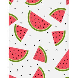 Watermelon Notebook | Watermelon Notepad | Wide Ruled Notebook | Watermelon Journal | Notebook with Watermelon | 120 Pages