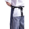 Whites Chefs Apparel Light Duty Waterproof Bib Apron Nylon Blue