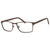 Undisclosed Enhance Eyeglasses 4172 59-18-150 Brown, Gunmetal or Black -