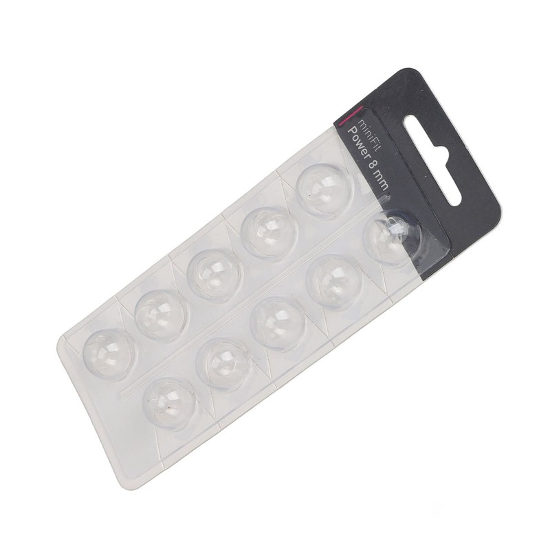 10PCS Hearing Ear Tips Higher Transparency Dual Layer Closed Comfortable