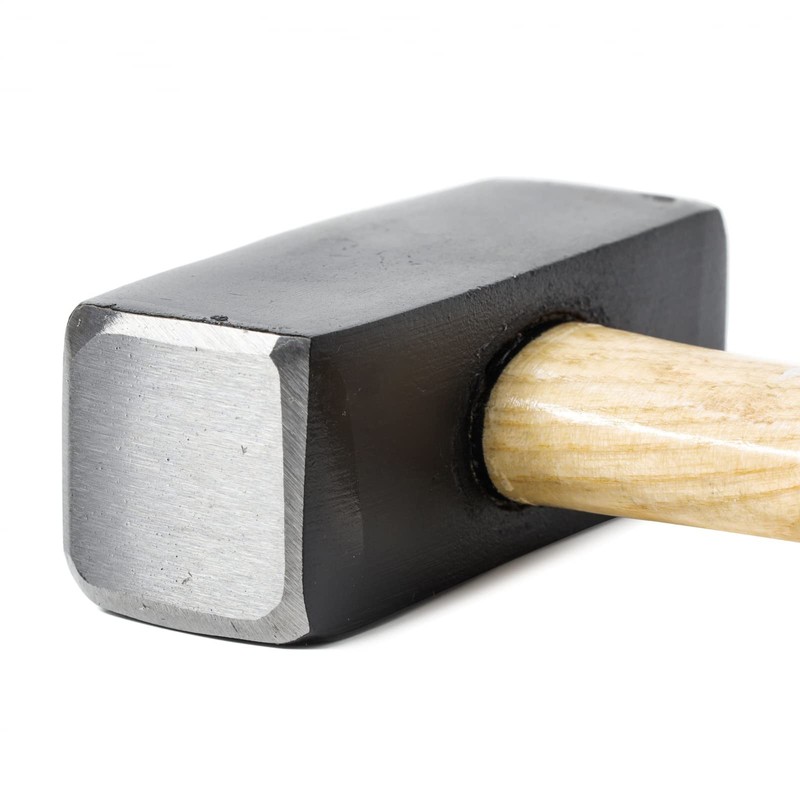 ASR Outdoor 10 inch Stone Carving Hammer Hardened Steel Mallet