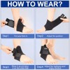 EULANT Kids Ankle Support, Elastic Compression Ankle Strap for Boys