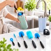 Bottle Cleaning Brush Set for Water Bottles – Stainless Steel