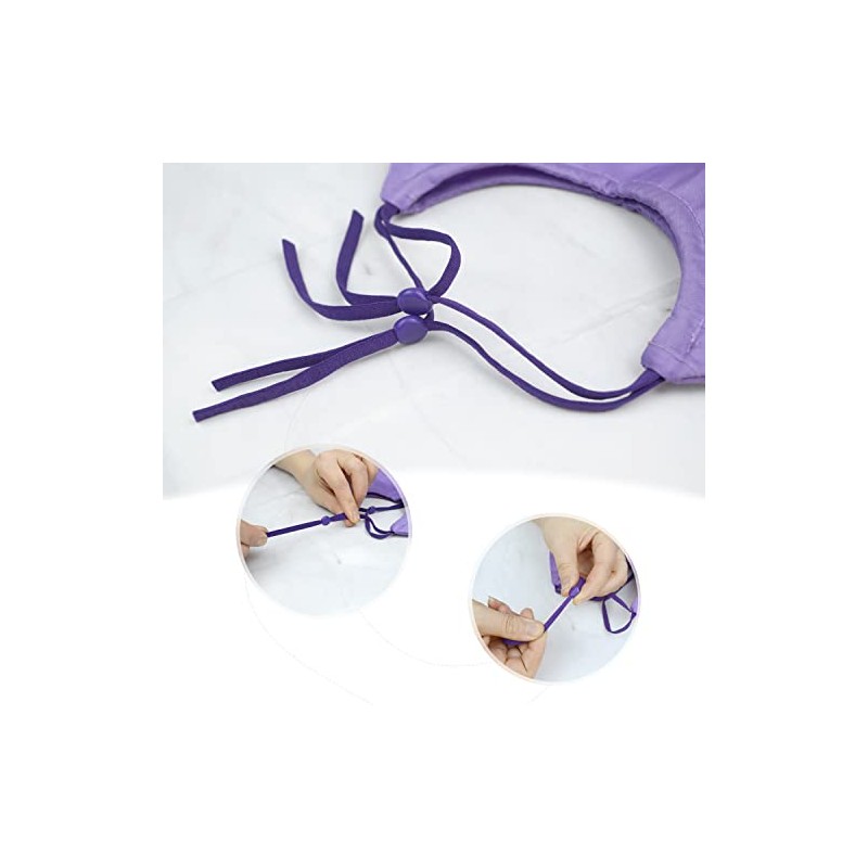 Paquete de 2 gorros de ducha impermeables para gatos, protectores