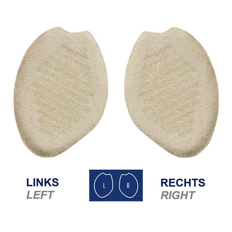 SHOEBOY'S Easy Step - rutschfeste Gel-Halbsohle mit Mikrofaser, für perfekten