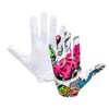 Battle Sports Graffiti Doom Speed Football Gloves, Ultra Stick Grip,