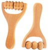 2 Pcs Massage Roller,Back Massage Roller,Massage Tool Muscle Belly Relief