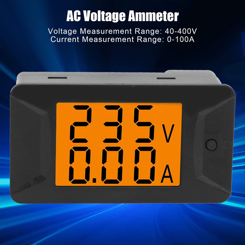 Dual Digital Voltage Ampere Panel Meter PZEM-026 AC 40-400V 100A