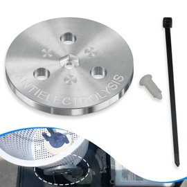 Camoo Pool Skimmer Zinc Anode Weight - Anti-Electrolysis Sacrificial Anode for Salt System Swimming Pools Against Corrosion and Electrolysis, with Plastic Tie and Bolt