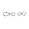 Infinity Note Stud Earrings OTS124601R Color / 인피니티 노트 스터드
