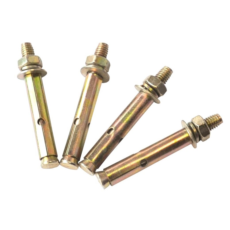 25 PCS M6*60mm Expansion Bolts,Hex Bolt Sleeve,Concrete Anchor (M6*60mm, 25)