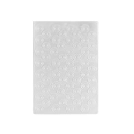 Vaessen Creative Embossing Folder Swirl 14.6 x 10.7 cm - Embossing Folder for Card Crafts, Scrapbooking, Journaling - Reusable, Precise Results, for Die Cutting Machines