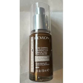 Revlon Illuminance Skin-Caring Foundation 601 Soft Nutmeg w/ Hyaluronic Acid