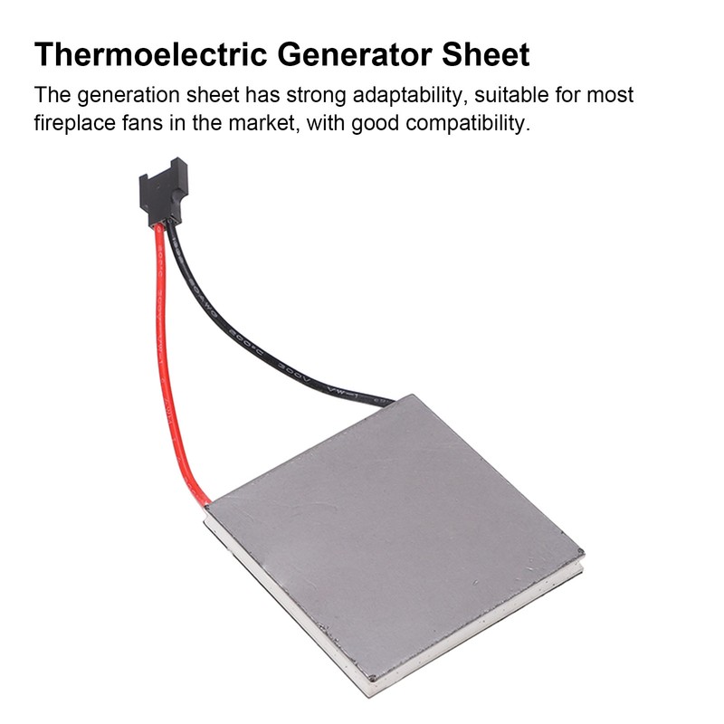 Fireplace Fan Generator Sheet 227℃ High Temperature Resistance Graphite Power